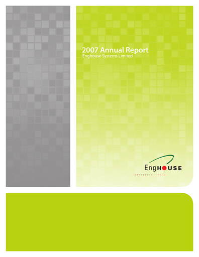 Thumbnail Enghouse Systems Annual Report 2007