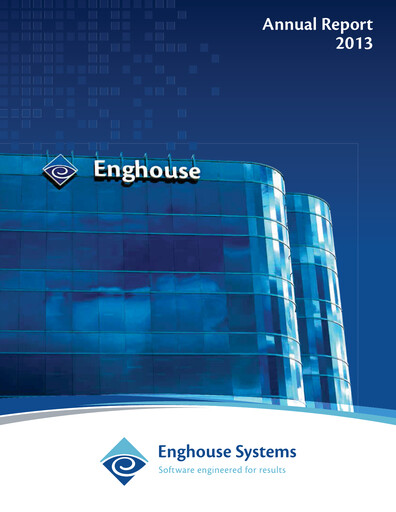 Thumbnail Enghouse Systems Annual Report 2013