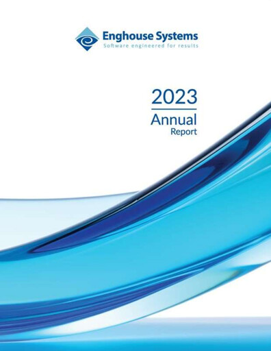 Thumbnail Enghouse Systems Annual Report 2023