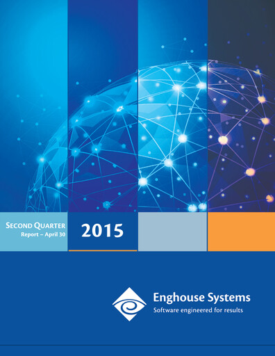 Vorschaubild Enghouse Systems Quartalsbericht 2015-q2