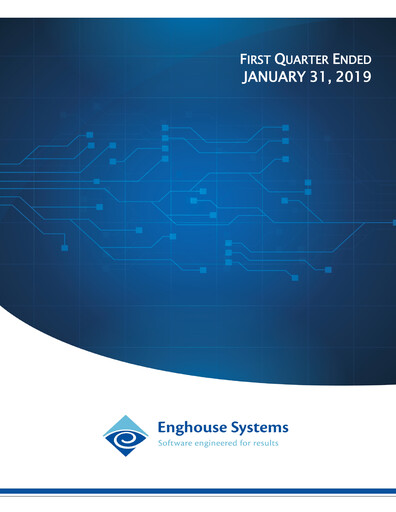 Vorschaubild Enghouse Systems Quartalsbericht 2019-q1