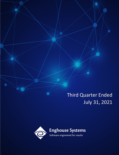 Vorschaubild Enghouse Systems Quartalsbericht 2021-q3