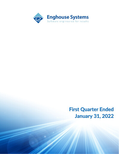 Vorschaubild Enghouse Systems Quartalsbericht 2022-q1