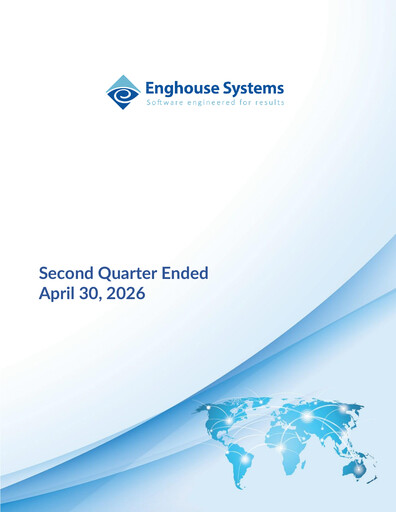 Thumbnail Enghouse Systems Quarterly Report 2026-q2