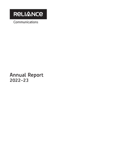 Miniature Reliance Communications
 Rapport annuel 2022-2023