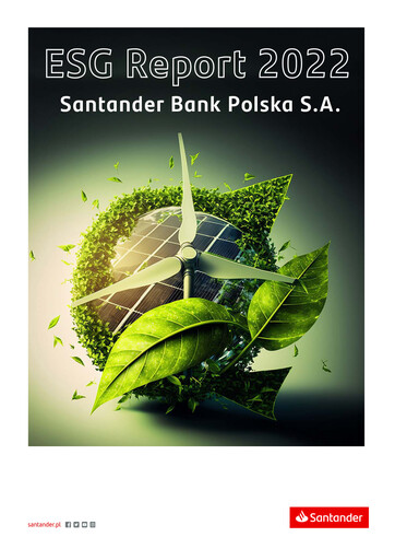 Thumbnail Santander Polska ESG Report 2022