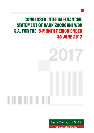 Thumbnail Santander Polska Financial Statement 2017-h1