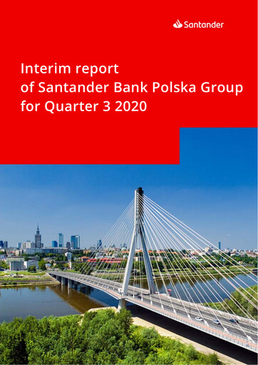 Thumbnail Santander Polska Quarterly Report 2020-q3