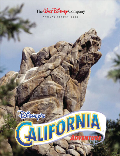 Thumbnail Walt Disney Annual Report 2000