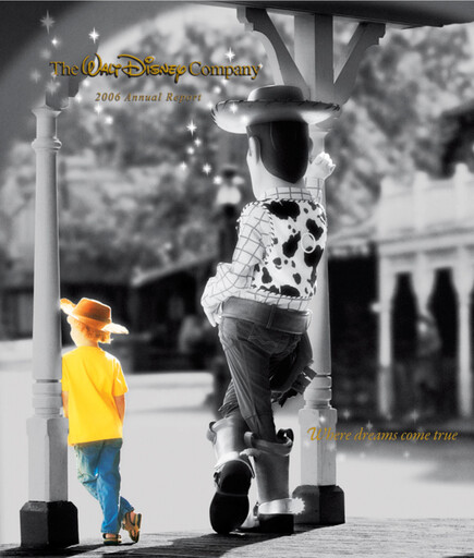 Thumbnail Walt Disney Annual Report 2006