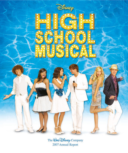 Thumbnail Walt Disney Annual Report 2007