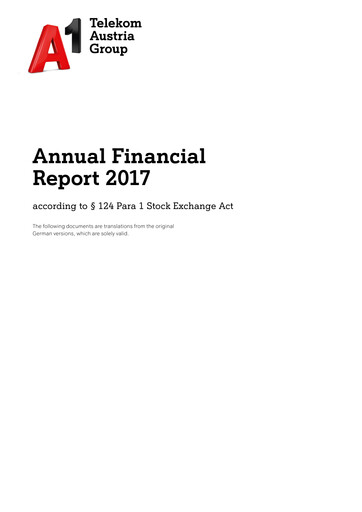 Thumbnail A1 Telekom Austria Financial Statement 2017
