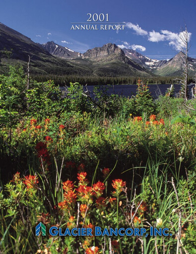Thumbnail Glacier Bancorp
 Annual Report 2001
