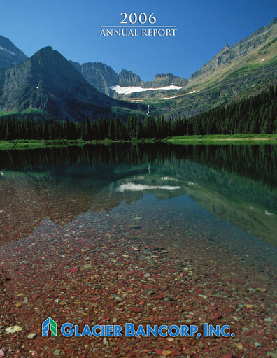 Thumbnail Glacier Bancorp
 Annual Report 2006