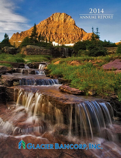 Thumbnail Glacier Bancorp
 Annual Report 2014