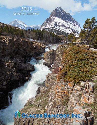 Thumbnail Glacier Bancorp
 Annual Report 2015