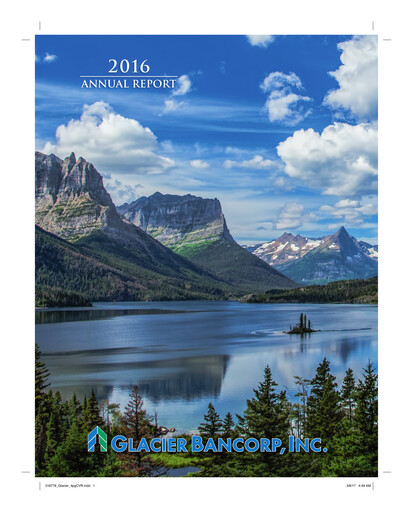 Thumbnail Glacier Bancorp
 Annual Report 2016