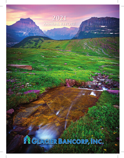 Thumbnail Glacier Bancorp
 Annual Report 2021