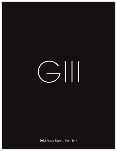 Thumbnail G-III Apparel Group Annual Report 2023