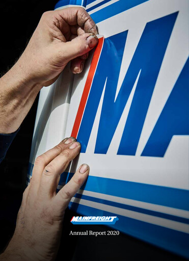 Thumbnail Mainfreight Annual Report 2020