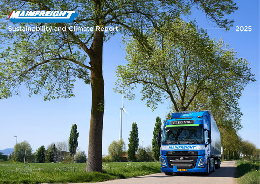Thumbnail Mainfreight Sustainability Report 2025