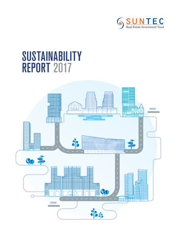 Miniature Suntec REIT
 Rapport de durabilité 2017