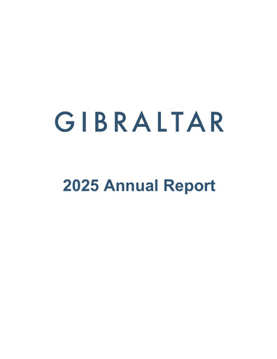 Thumbnail Gibraltar Industries
 Annual Report 2025