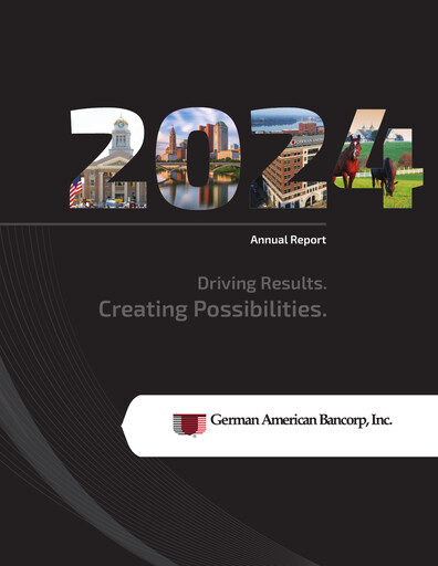 Thumbnail German American Bancorp Annual Report 2024
