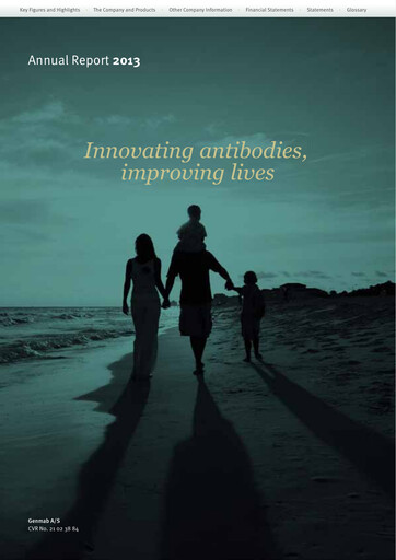 Thumbnail Genmab Annual Report 2013