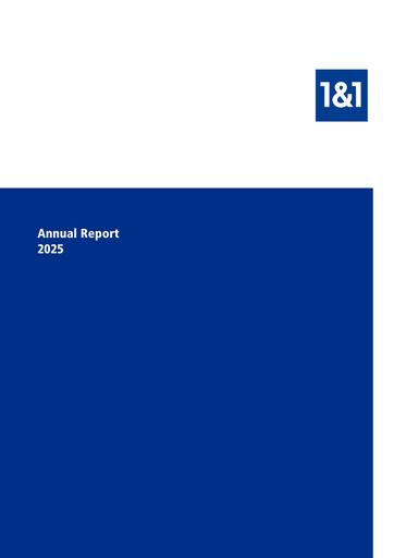 Thumbnail 1&1
 Annual Report 2025
