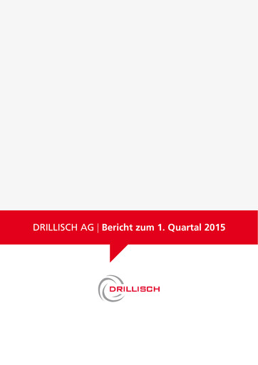 Thumbnail 1&1
 Quarterly Report 2015-q1