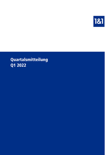 Miniature 1&1
 Rapport trimestriel 2022-q1