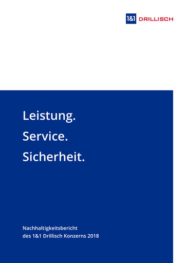 Thumbnail 1&1
 Sustainability Report 2018