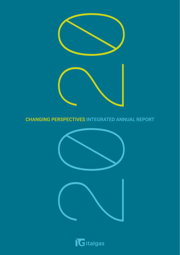 Thumbnail Italgas Annual Report 2020