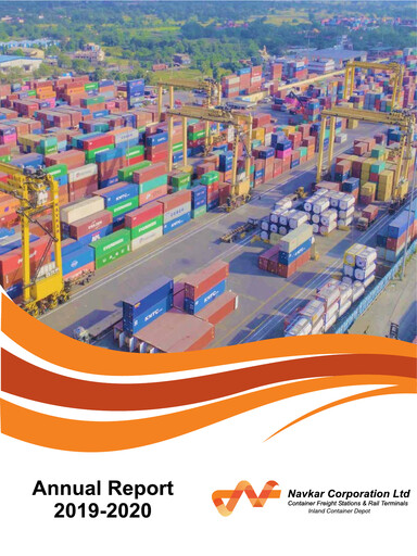 Thumbnail Navkar Corp
 Annual Report 2019-2020