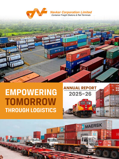 Thumbnail Navkar Corp
 Annual Report 2025-2026