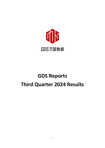 Vorschaubild GDS Holdings Quartalsbericht 2024-q3