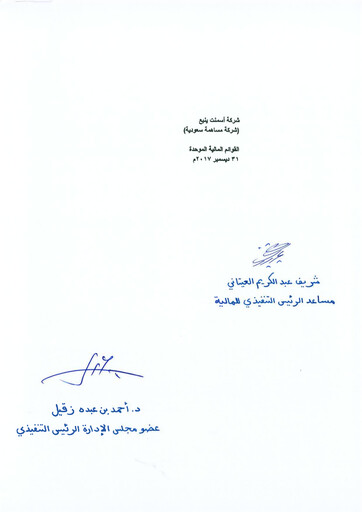 Thumbnail Yanbu Cement Company Financial Statement 2017