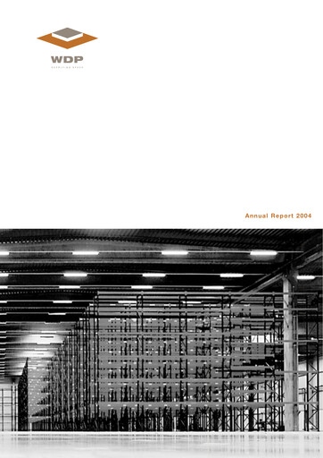 Thumbnail Warehouses De Pauw Annual Report 2004