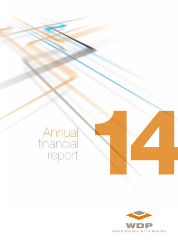 Thumbnail Warehouses De Pauw Annual Report 2014