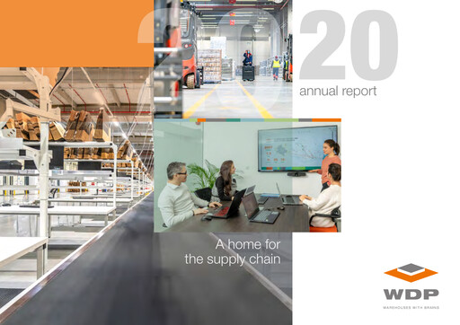 Thumbnail Warehouses De Pauw Annual Report 2020