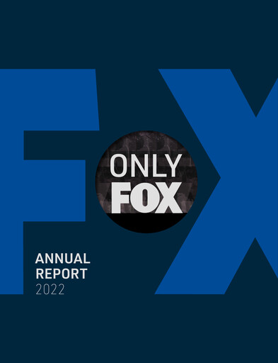 Thumbnail Fox Corporation Annual Report 2021-2022