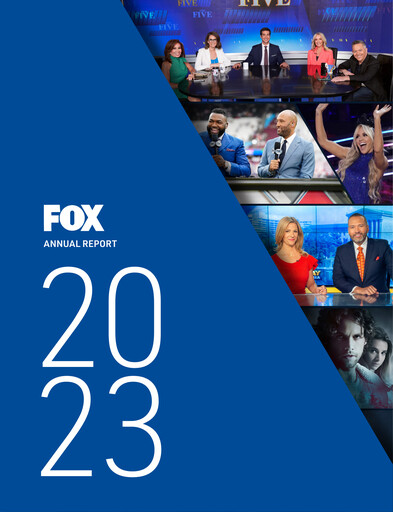 Thumbnail Fox Corporation Annual Report 2022-2023