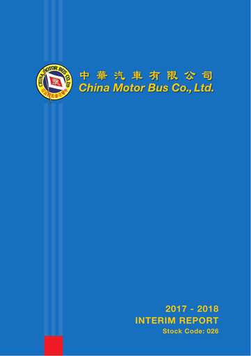 Thumbnail China Motor Bus Company Half-year Report 2017-2018