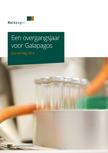 Thumbnail Galapagos NV Annual Report 2014