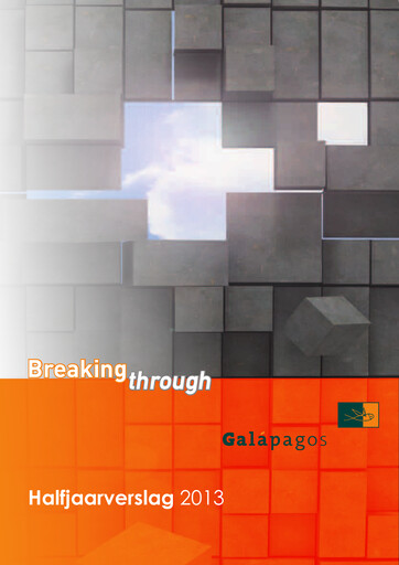 Thumbnail Galapagos NV Half-year Report 2013-h1