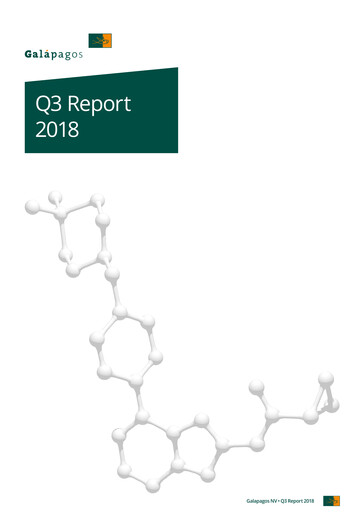 Thumbnail Galapagos NV Quarterly Report 2018-q3