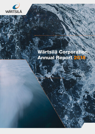 Thumbnail Wärtsilä
 Annual Report 2016