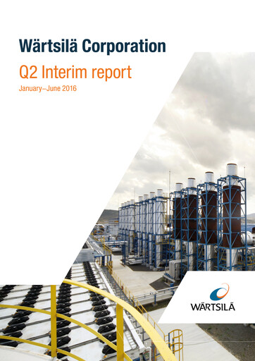 Thumbnail Wärtsilä
 Half-year Report 2016-h1