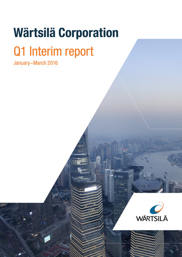 Thumbnail Wärtsilä
 Quarterly Report 2016-q1